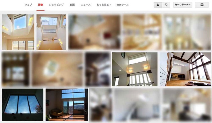 吹き抜けの大きなFIX窓の怖い話