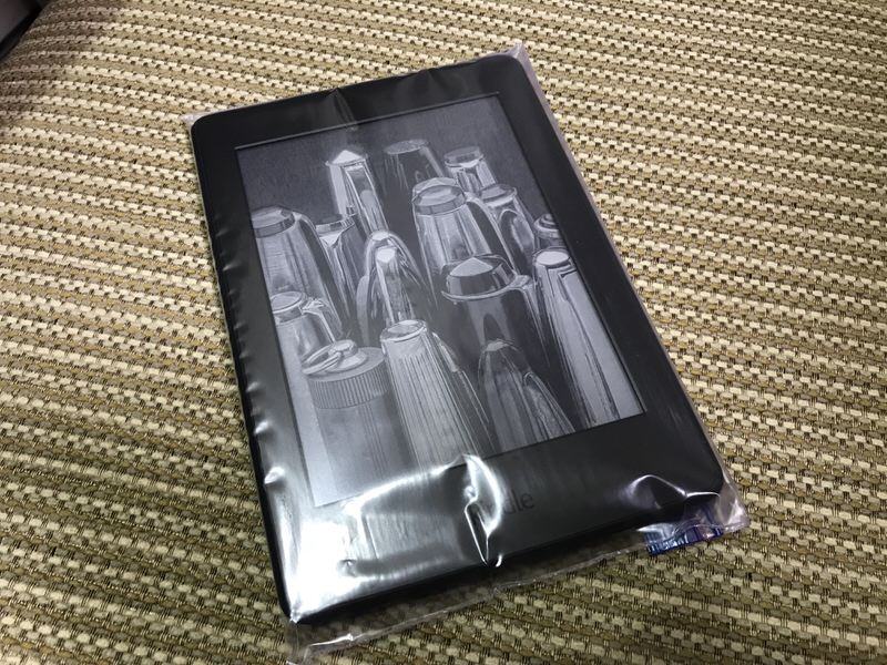 ジップロックを使ったKindleの防水仕様